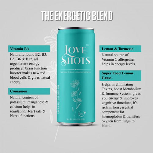 Love Shots Natural Energy & Stamina Booster Drink _ 250